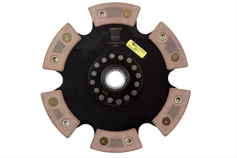 ACT 1991 Subaru Legacy 6 Pad Rigid Race Disc thumbnail 3