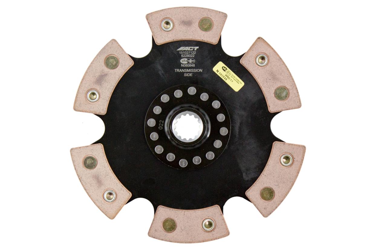 ACT 1993 Jeep Wrangler 6 Pad Rigid Race Disc thumbnail 2