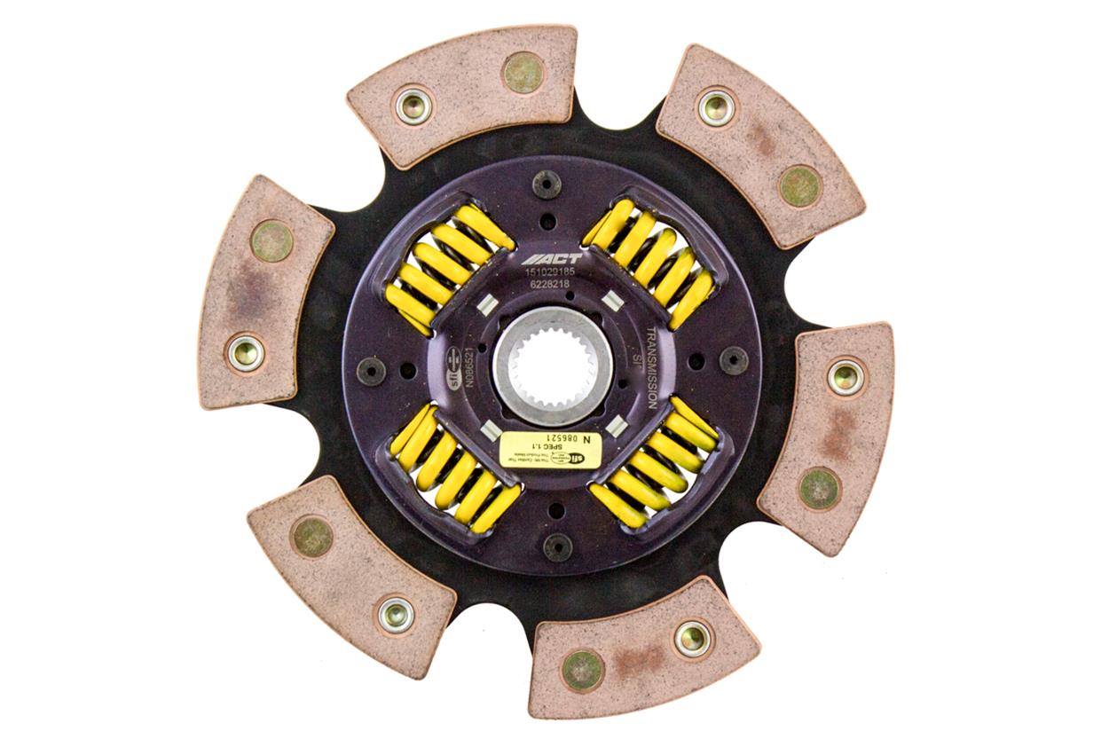 ACT 2004 Subaru Forester 6 Pad Sprung Race Disc thumbnail 2
