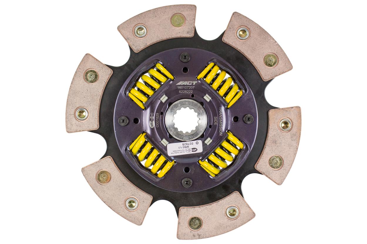 ACT 1993 Jeep Wrangler 6 Pad Sprung Race Disc thumbnail 2