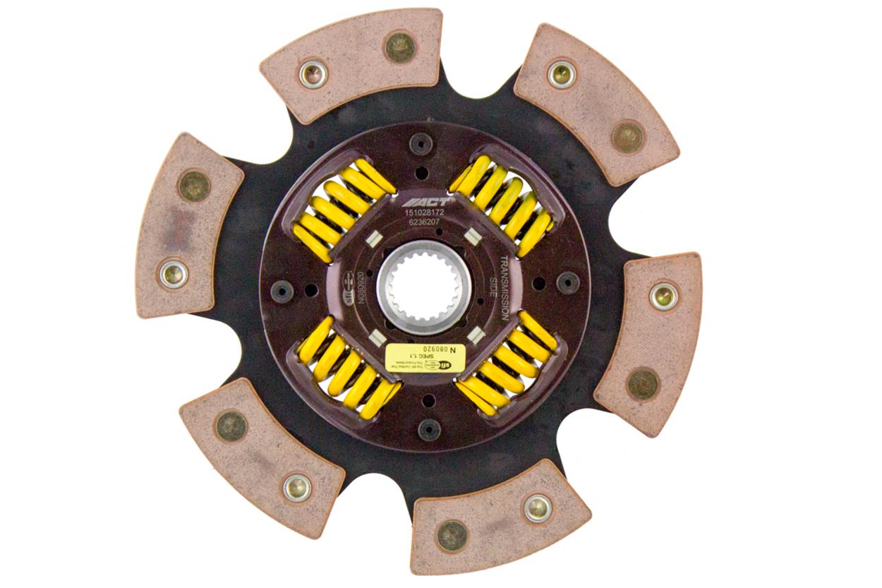 ACT 2001 Toyota Tacoma 6 Pad Sprung Race Disc