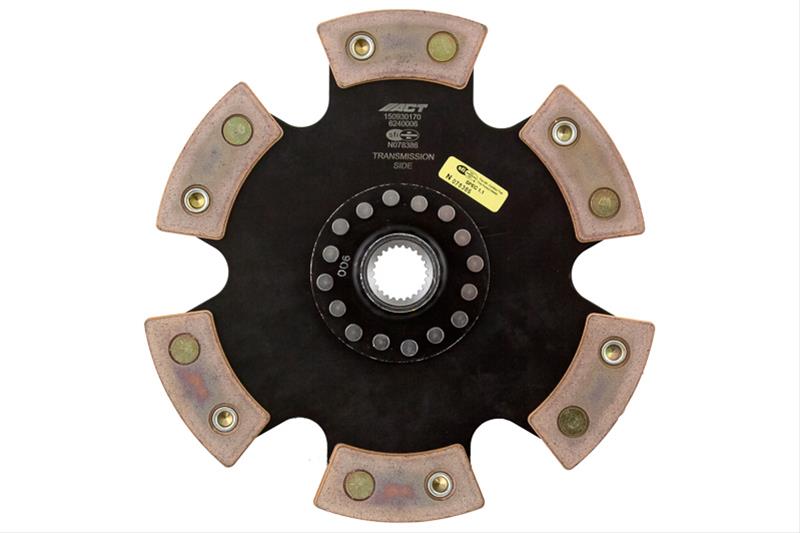 ACT 1981 Nissan 280ZX 6 Pad Rigid Race Disc thumbnail 3