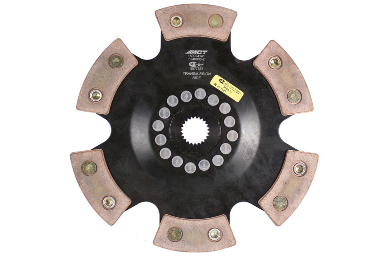 ACT 2015 Ford Focus 6 Pad Rigid Race Disc thumbnail 3