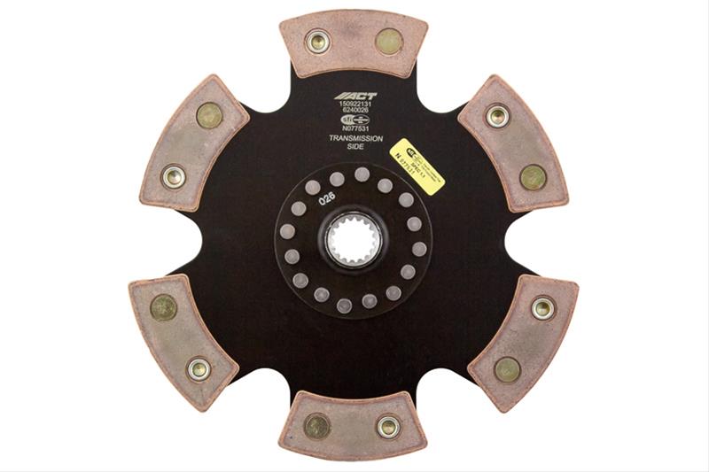 ACT 2003 Dodge Neon 6 Pad Rigid Race Disc thumbnail 2