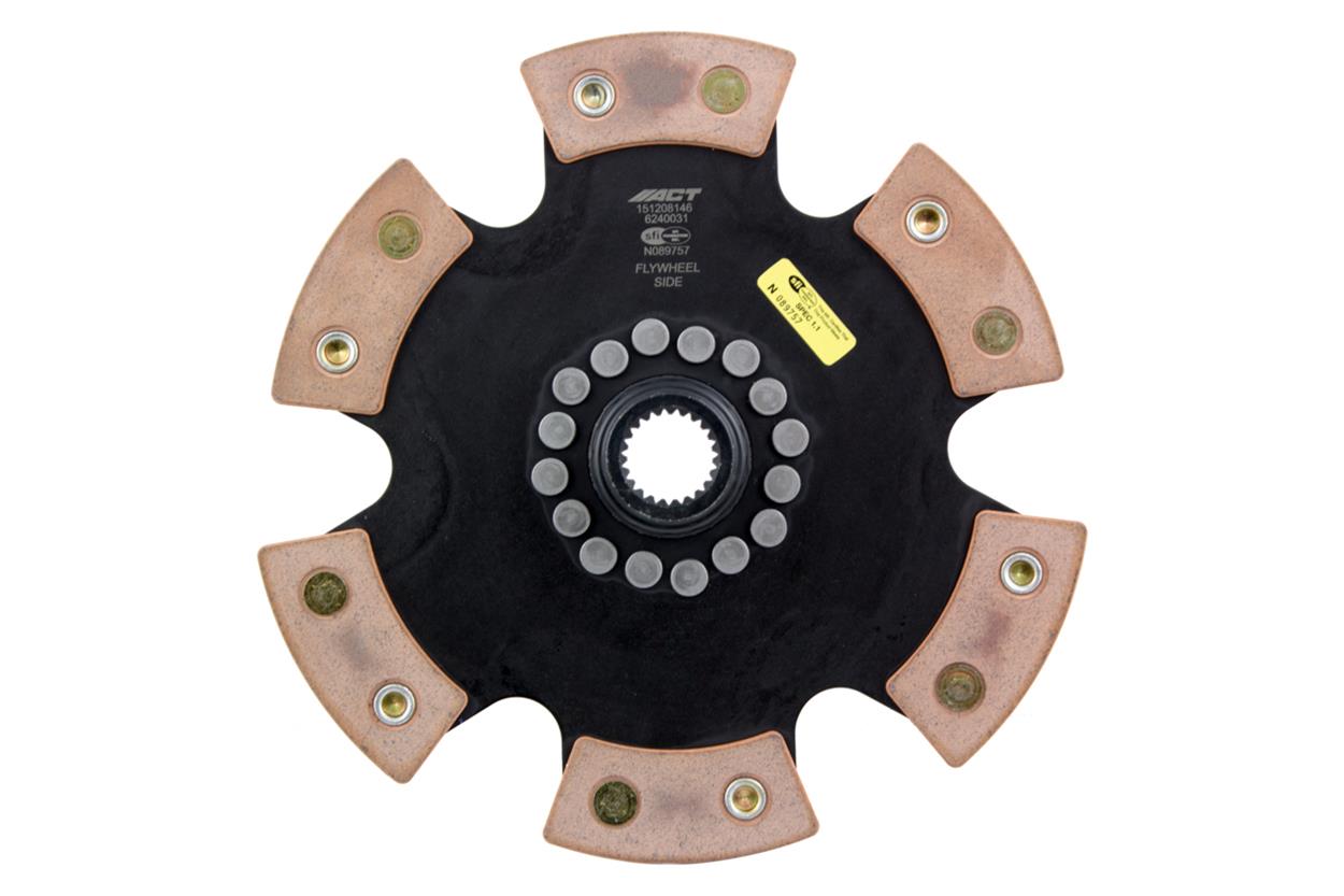 ACT 1991 Porsche 911 6 Pad Rigid Race Disc thumbnail 2