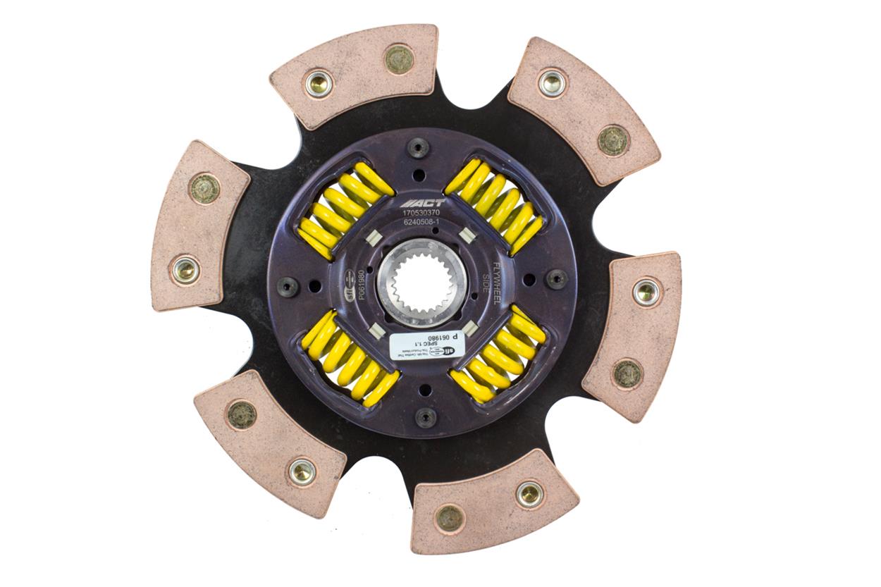 ACT 2015 Ford Focus 6 Pad Sprung Race Disc thumbnail 2