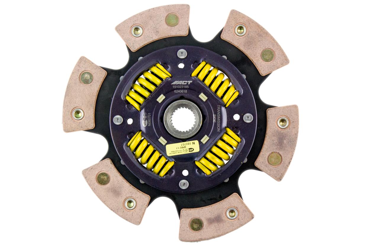 ACT 2006 Subaru Impreza 6 Pad Sprung Race Disc thumbnail 2