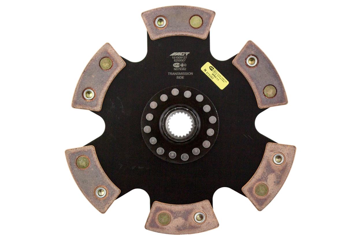 ACT 1995 Toyota Tacoma 6 Pad Rigid Race Disc thumbnail 3