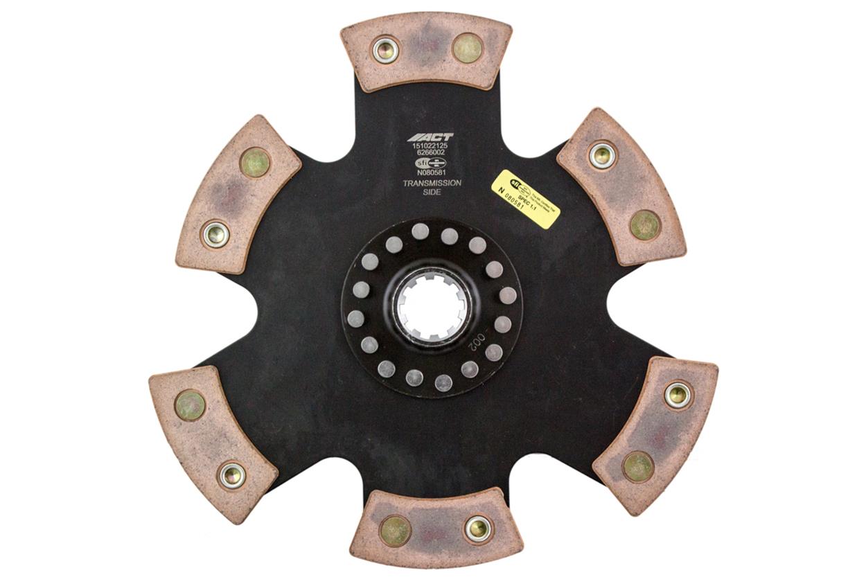 ACT 2010 Jeep Wrangler 6 Pad Rigid Race Disc thumbnail 2