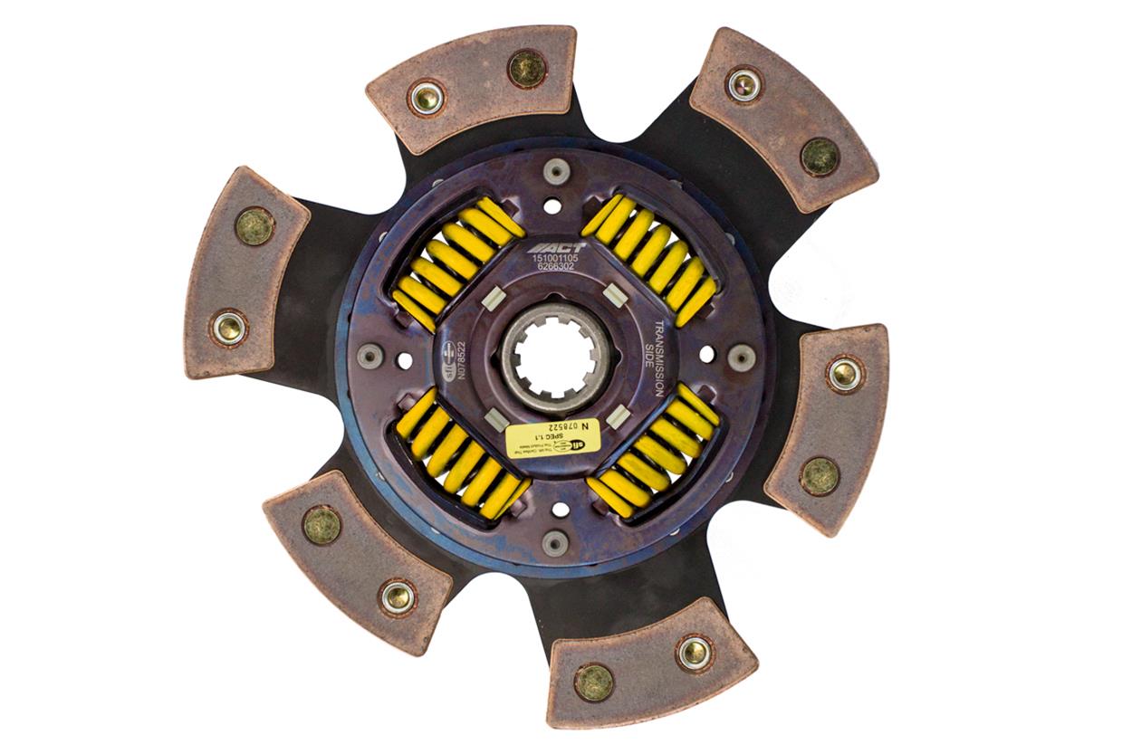 ACT 1993 Jeep Wrangler 6 Pad Sprung Race Disc thumbnail 2