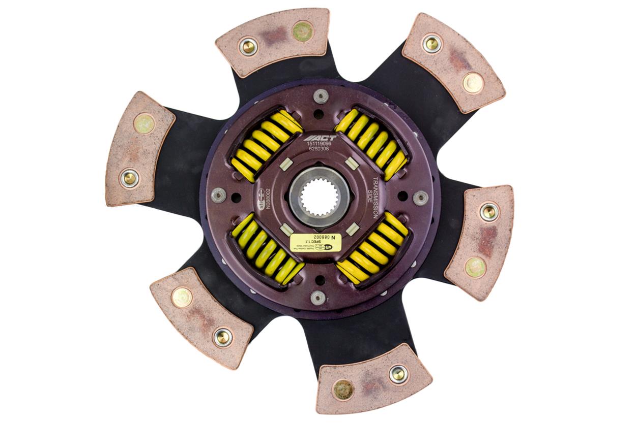 ACT 2011 Ford Mustang 6 Pad Sprung Race Disc thumbnail 2