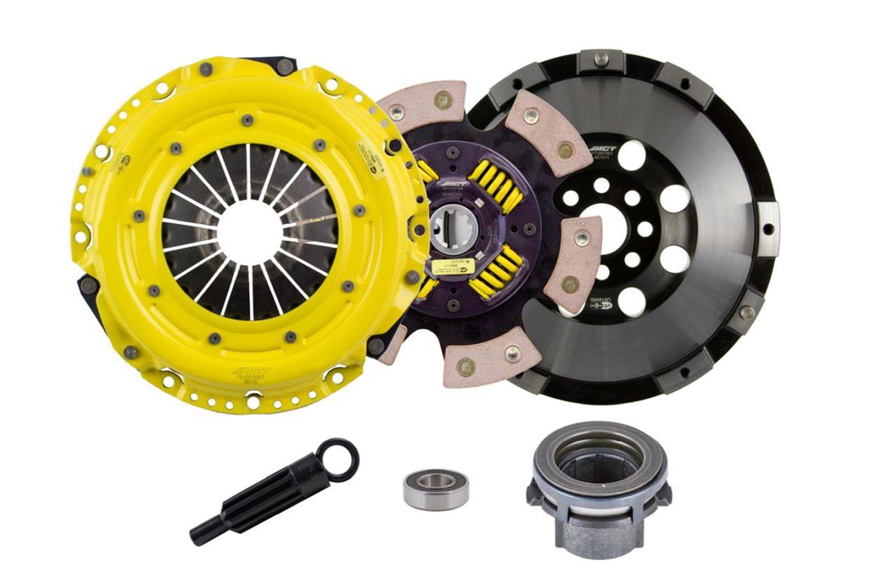 ACT 1991 BMW 525i Base 2.5 L6 GAS FI 2494cc HD/Race Sprung 6 Pad Kit