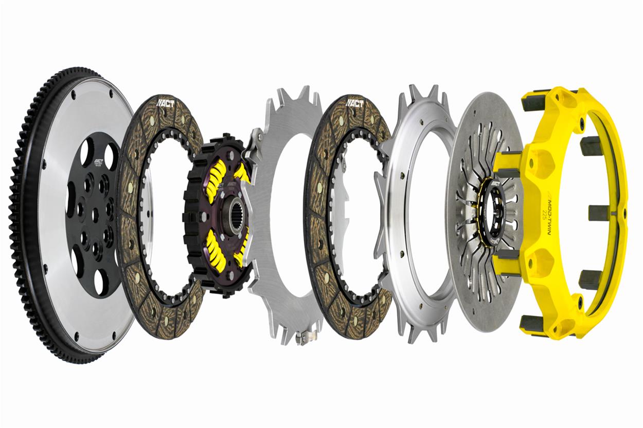 ACT EVO 8/9 5-Spd Only Mod Twin HD Race Kit Sprung Hub Torque Cap 895ft/lbs Not For Street Use thumbnail 4