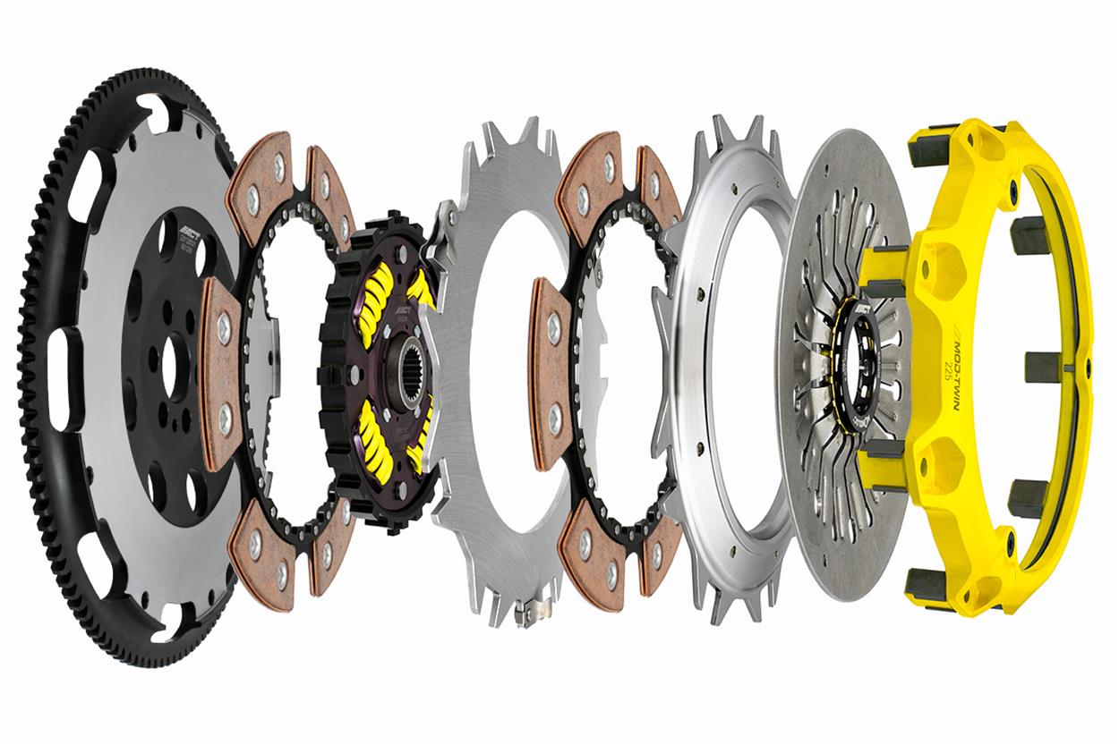ACT 93-98 Nissan Skyline GT-R (R32/R33) Mod-Twin 225 XT Sprung Race Clutch Kit thumbnail 2