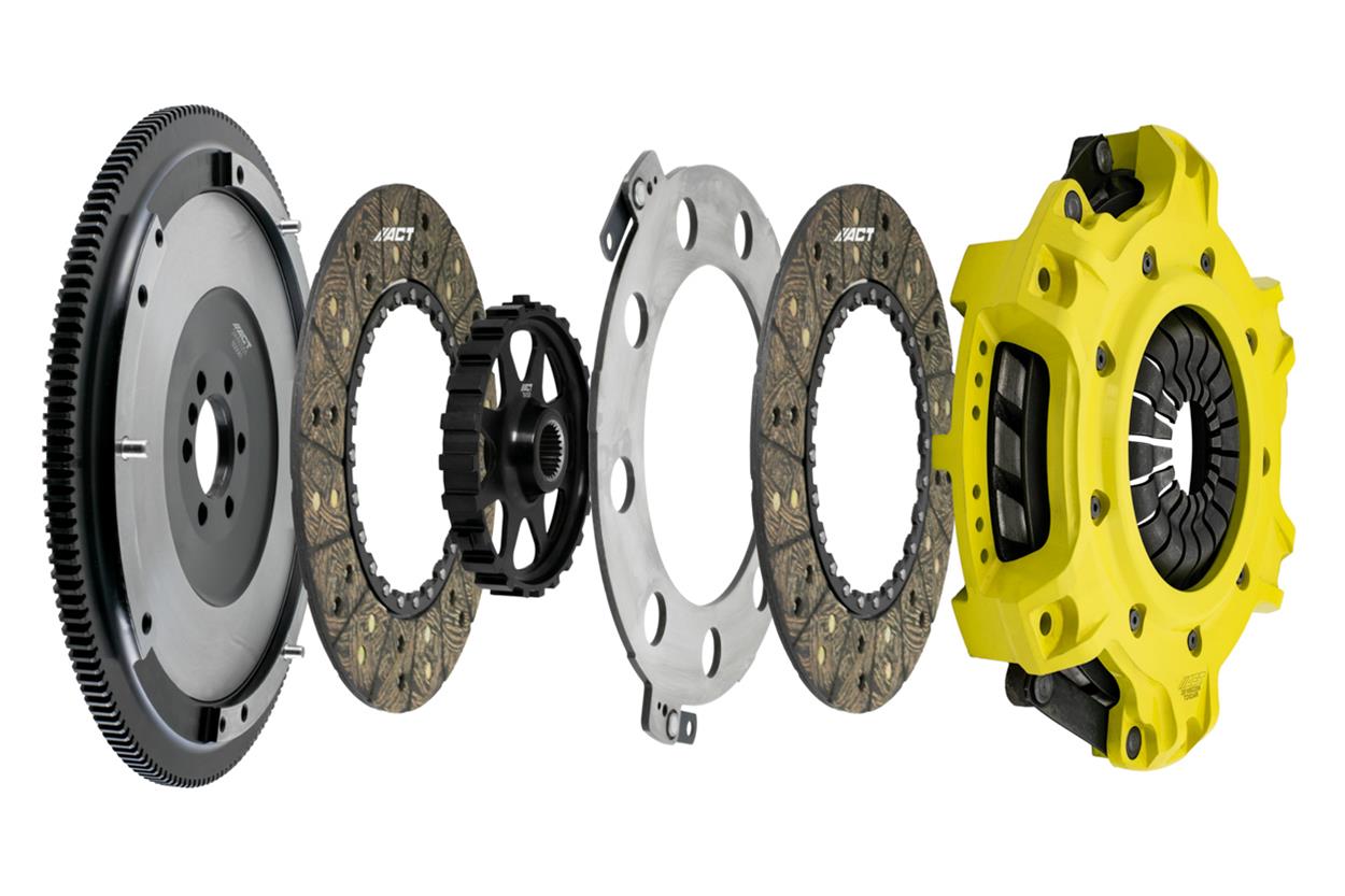 ACT Chevy Camaro/Corvette LS1/LS2/LS3/LS6/LS7 Mod-Twin 10.5 XT Rigid Disc Street Clutch Kit thumbnail 2