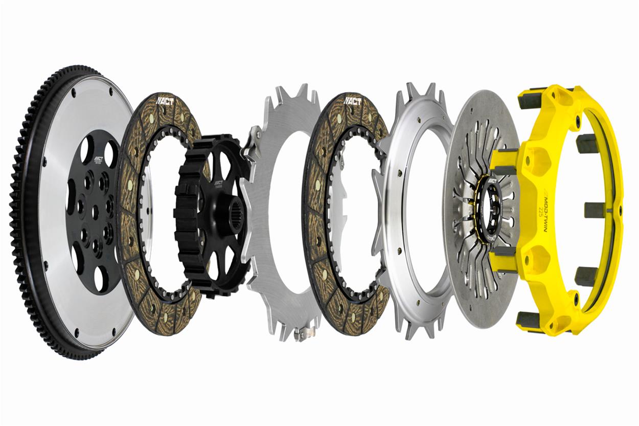 ACT EVO 8/9 5-Speed Only Mod Twin XT Street Kit Unsprung Mono-Drive Hub Torque Capacity 875ft/lbs thumbnail 4