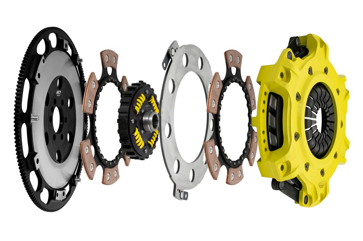 ACT Chevy Camaro/Corvette LS1/LS2/LS3/LS6/LS7 Mod-Twin 10.5 XX Sprung Disc Race Clutch Kit thumbnail 2
