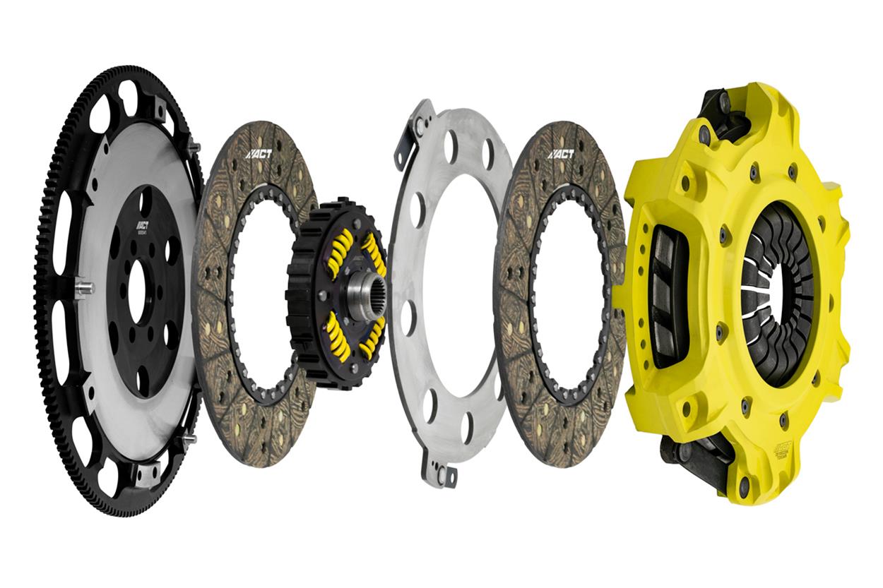 ACT Chevy Camaro/Corvette LS1/LS2/LS3/LS6/LS7 Mod-Twin 10.5 XX Sprung Disc Street Clutch Kit thumbnail 2