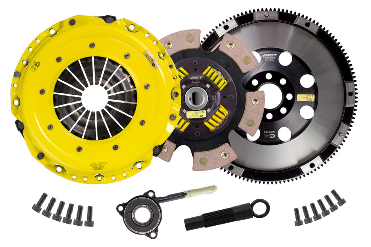 ACT 15-17 Volkswagen GTI/Golf R XT/Race Rigid 6 Pad Clutch Kit