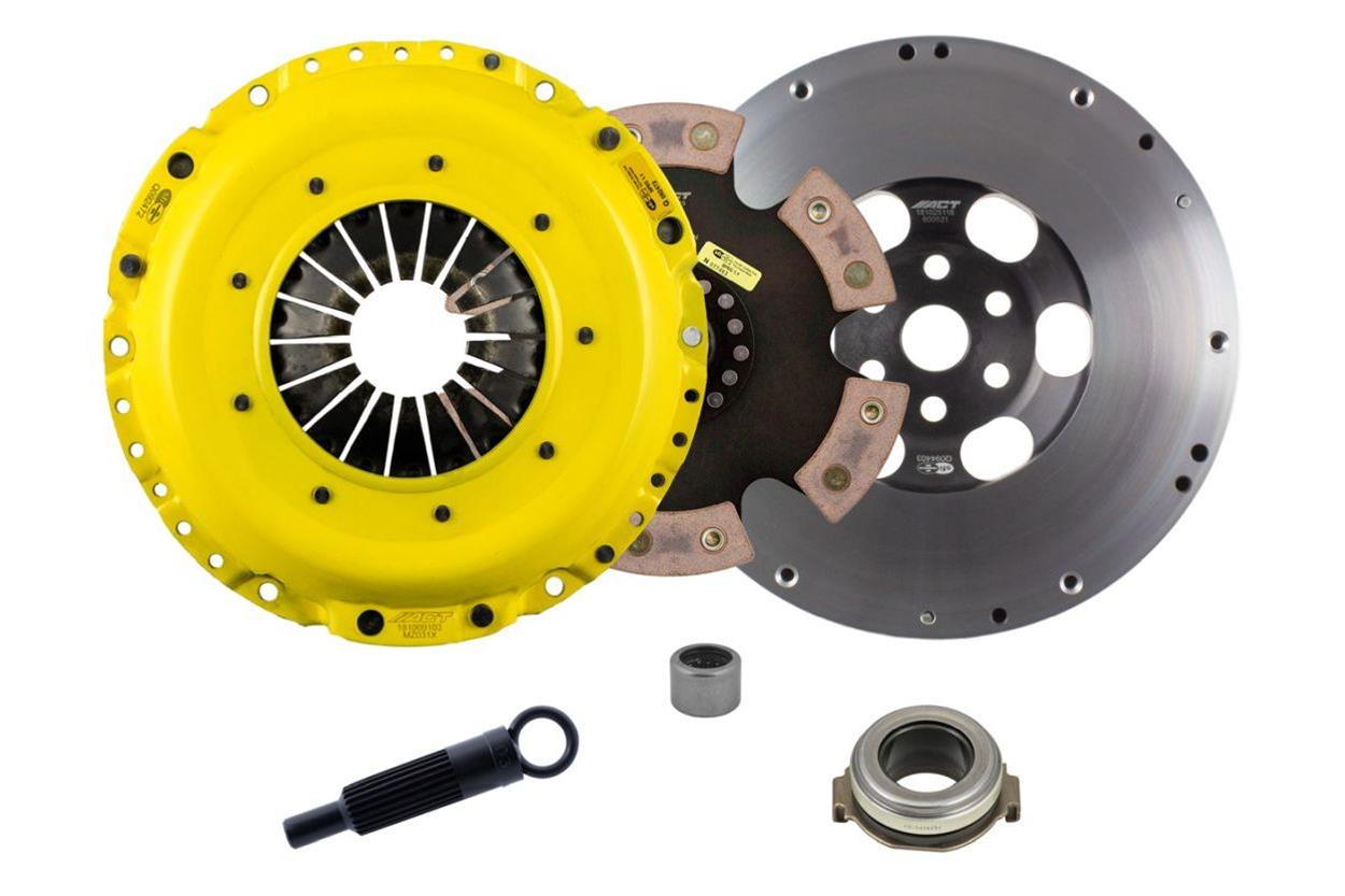 ACT Xtreme Clutch Kits for 2007-2013 3, 2006-2007 6 - ZX4-XTR6 Kit, Xtreme, Performance, Single Disc, 1.000 in. 23-spline, 9.400 in. Ceramic Disc Diameter, Pressure Plate, Mazda, 2.3L, Kit
