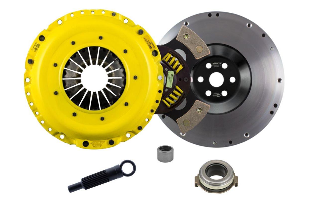 ACT Xtreme Clutch Kits for 2007-2013 3, 2006-2007 6 - ZX5-XTG4 Kit, Xtreme, Performance, Single Disc, 1.000 in. 23-spline, 9.400 in. Ceramic Disc Diameter, Pressure Plate, Mazda, 2.3L, Kit