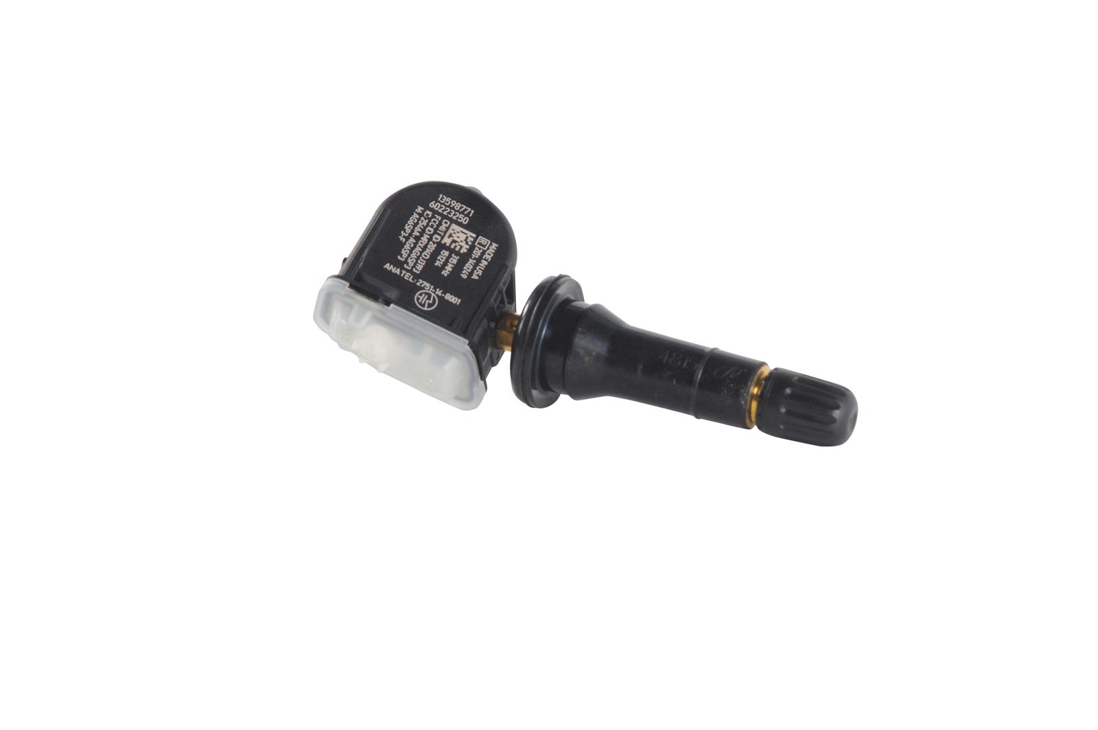 Tire pressure sensor. TPMS GM. Датчик давления в шинах GM. Форма клапанов TPMS. 13598771.