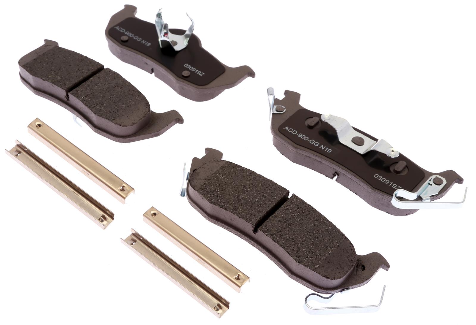 ACDelco 19387582 ACDelco Silver Brake Pads Summit Racing