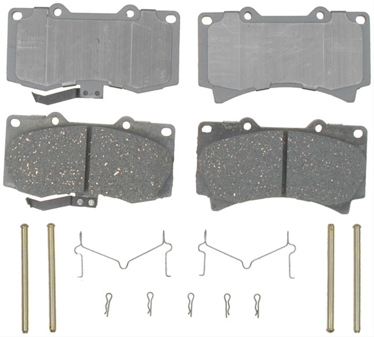 ACDelco 19285998 ACDelco Silver Brake Pads | Summit Racing
