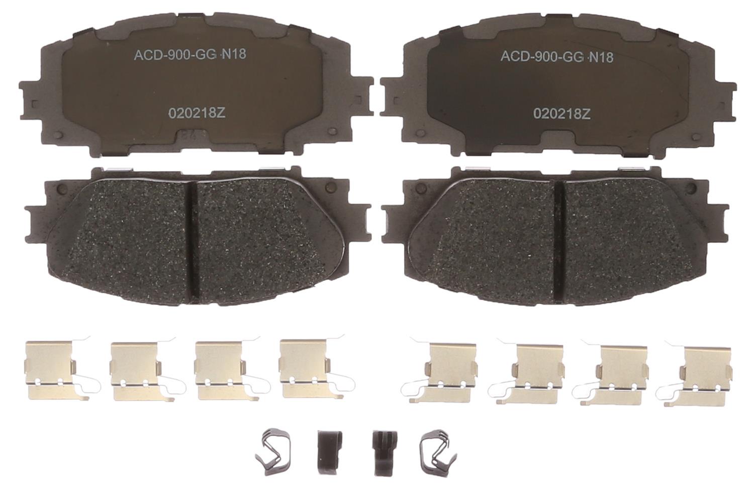 ACDelco 19383251 ACDelco Silver Brake Pads | Summit Racing
