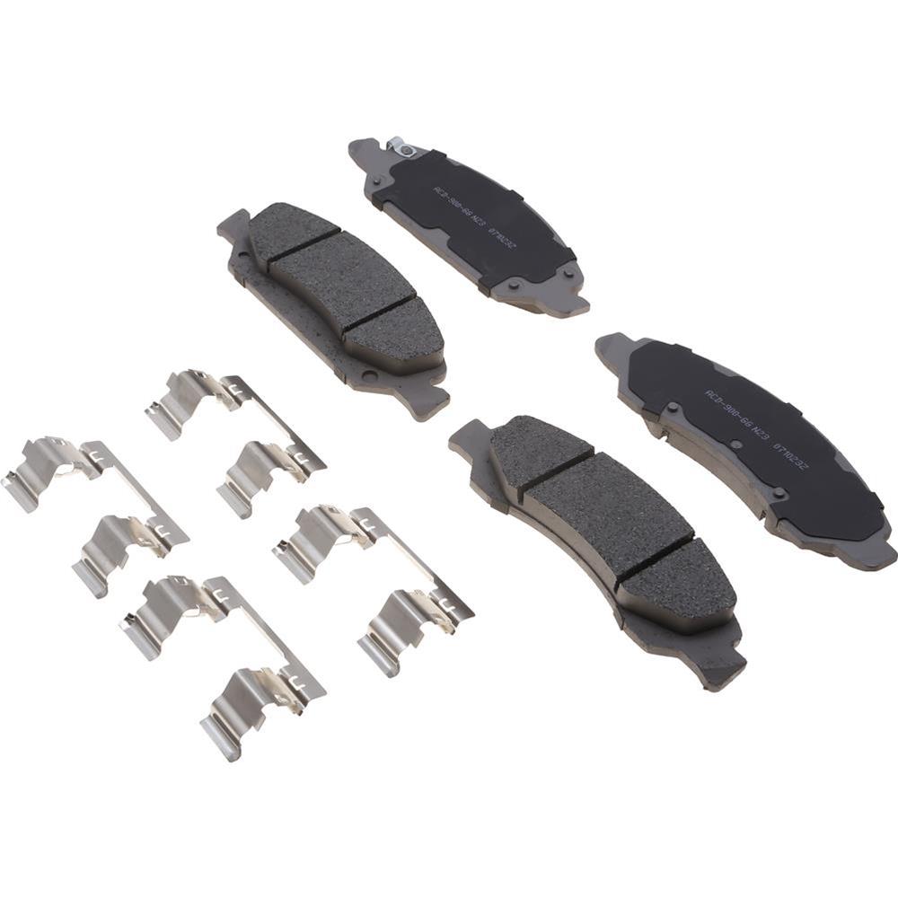 ACDelco Silver 14D1401CHF1 Ceramic Front Disc Brake Pad Kit - View #3