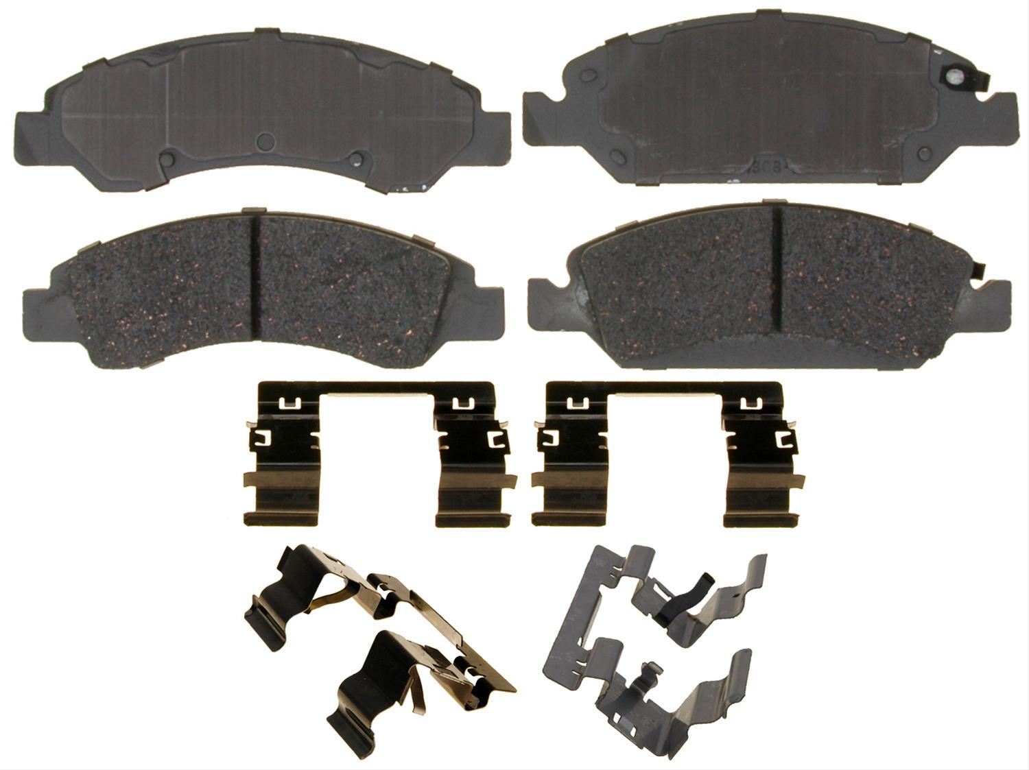 ACDelco 19286281 ACDelco Silver Brake Pads | Summit Racing