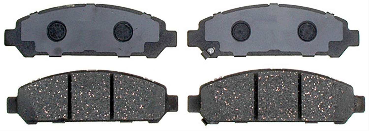 ACDelco Silver 14D1401CHF1 Ceramic Front Disc Brake Pad Kit - View #6