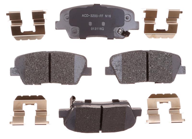ACDelco 19339879 ACDelco Silver Brake Pads Summit Racing