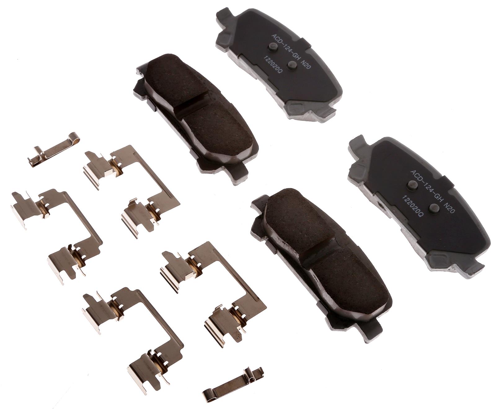 ACDelco 19428016 ACDelco Silver Brake Pads | Summit Racing