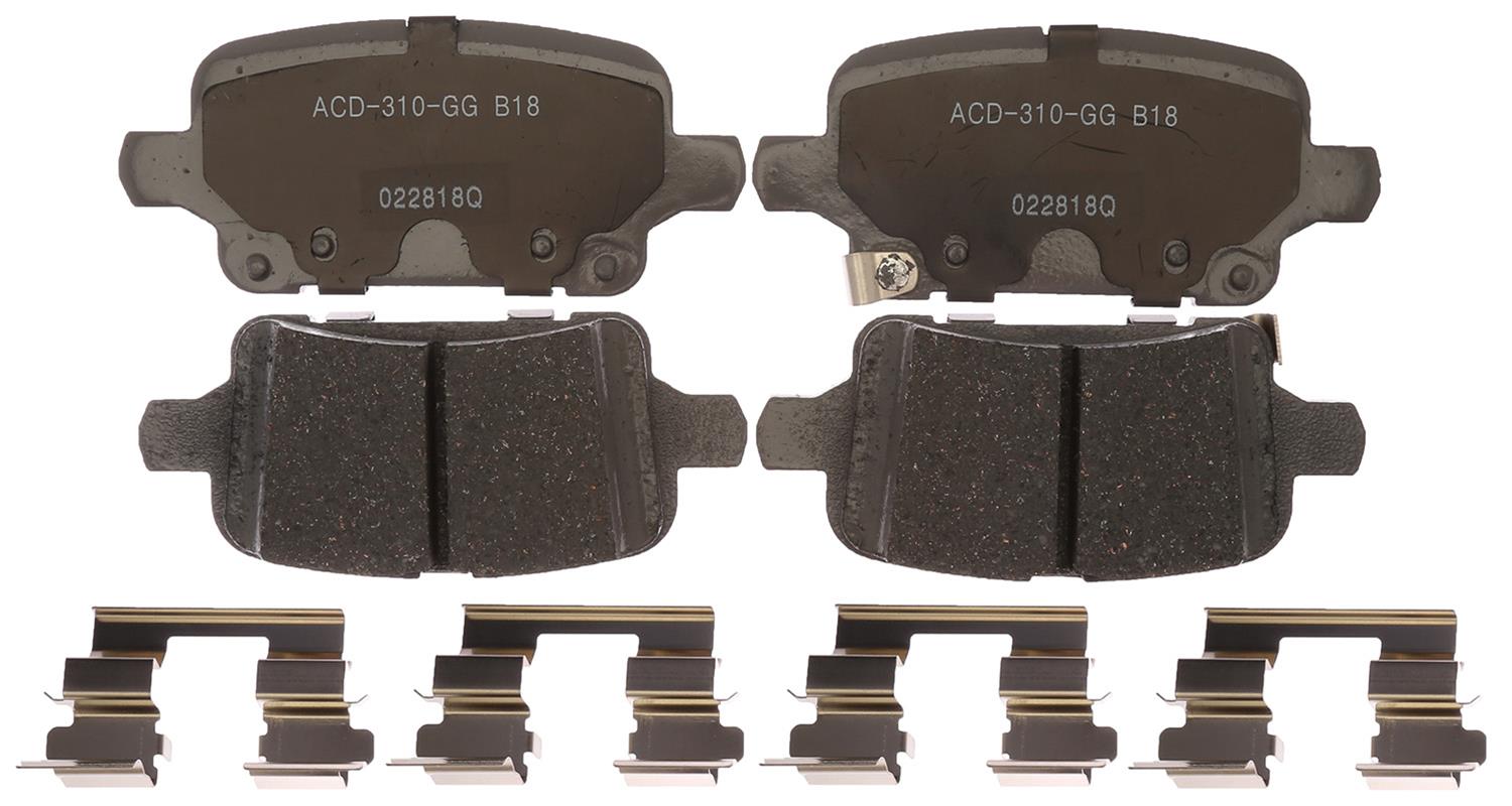 ACDelco 19382830 ACDelco Silver Brake Pads | Summit Racing