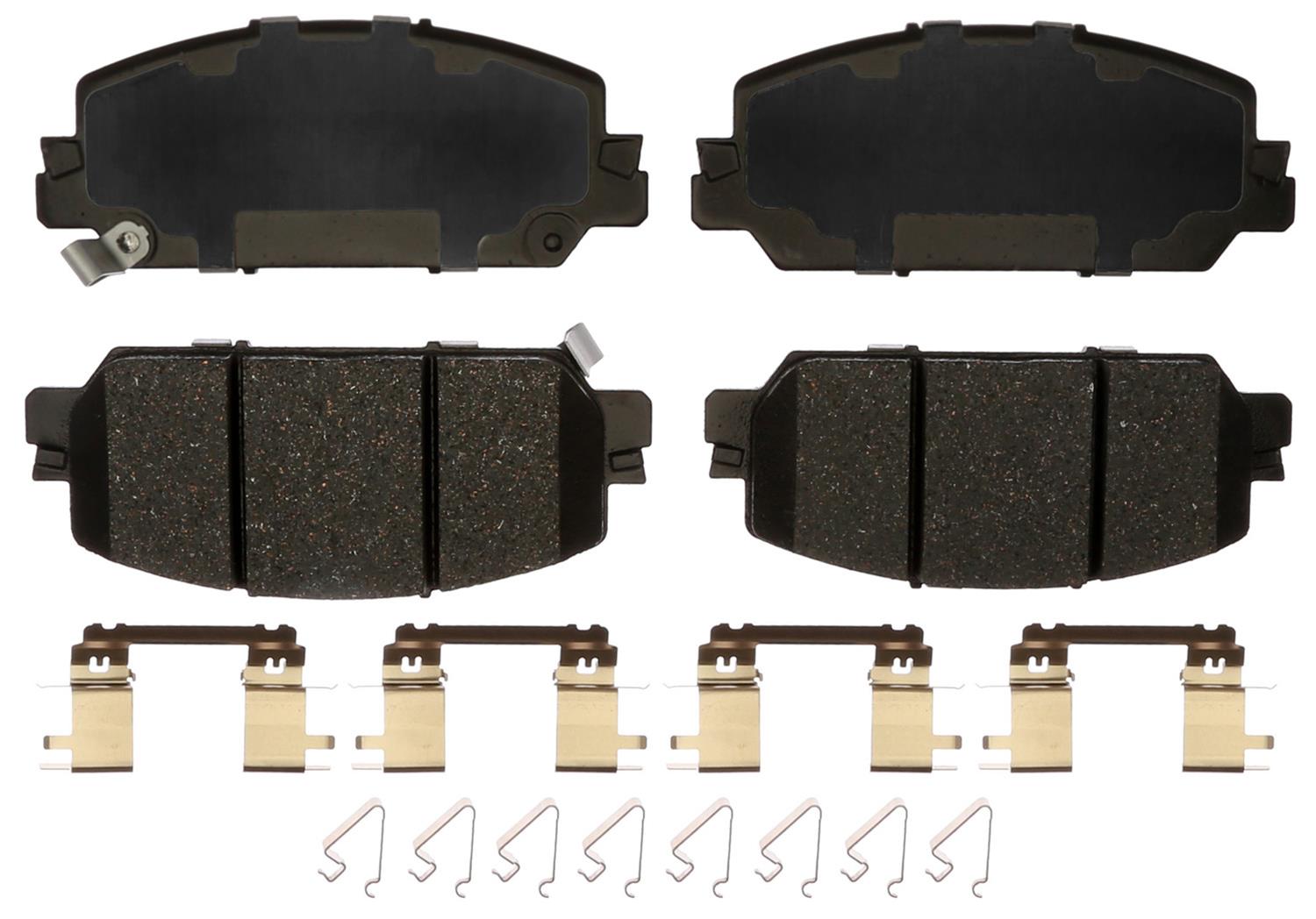ACDelco 19387369 ACDelco Silver Brake Pads Summit Racing