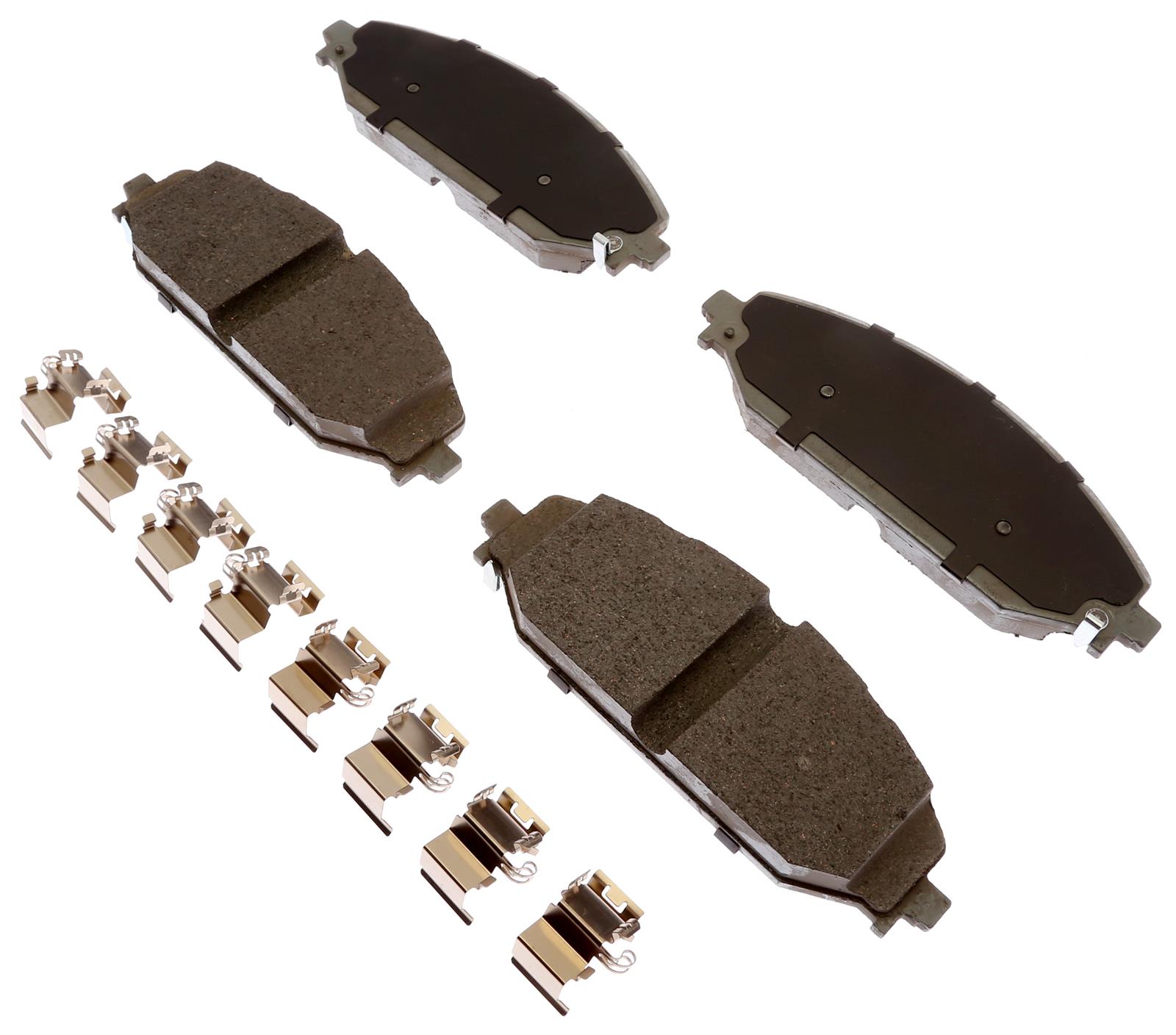 ACDelco 19425072 ACDelco Silver Brake Pads | Summit Racing 