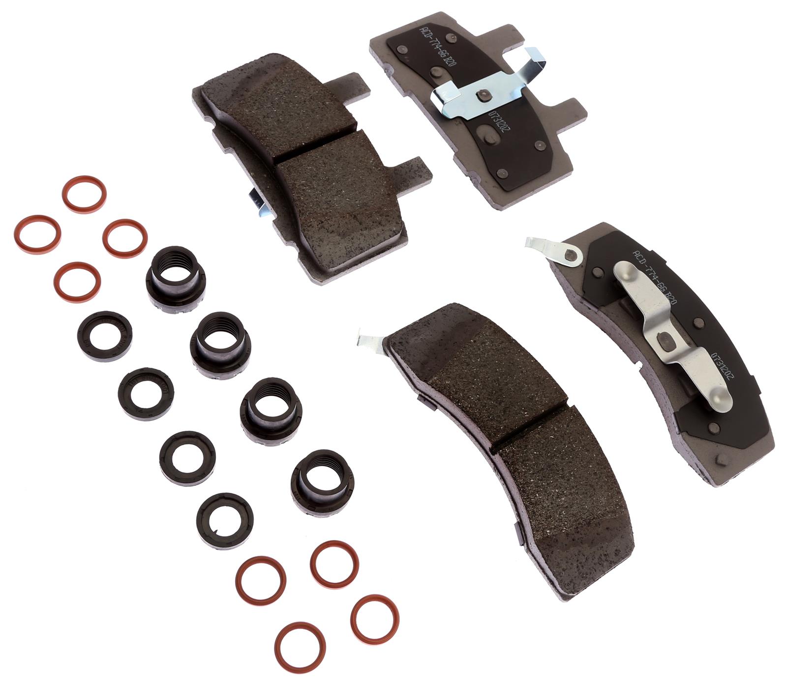 ACDelco 19386930 ACDelco Silver Brake Pads Summit Racing