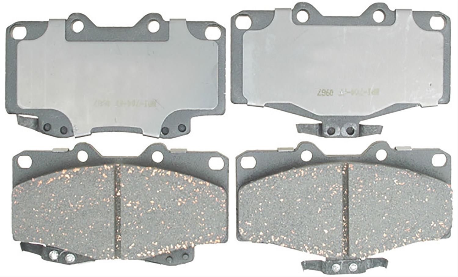 ACDelco 19313769 ACDelco Silver Brake Pads Summit Racing