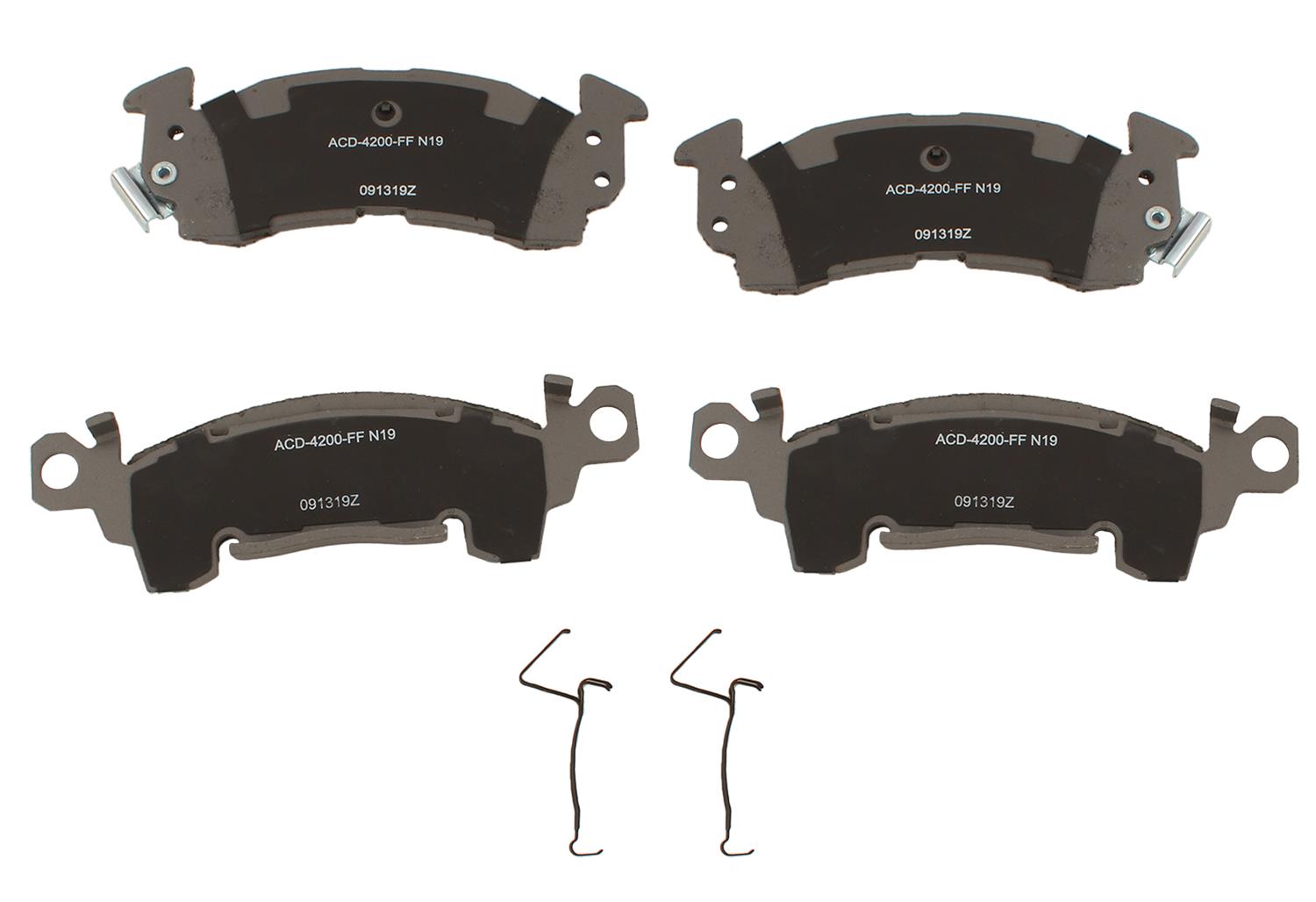 ACDelco 19387620 ACDelco Silver Brake Pads Summit Racing