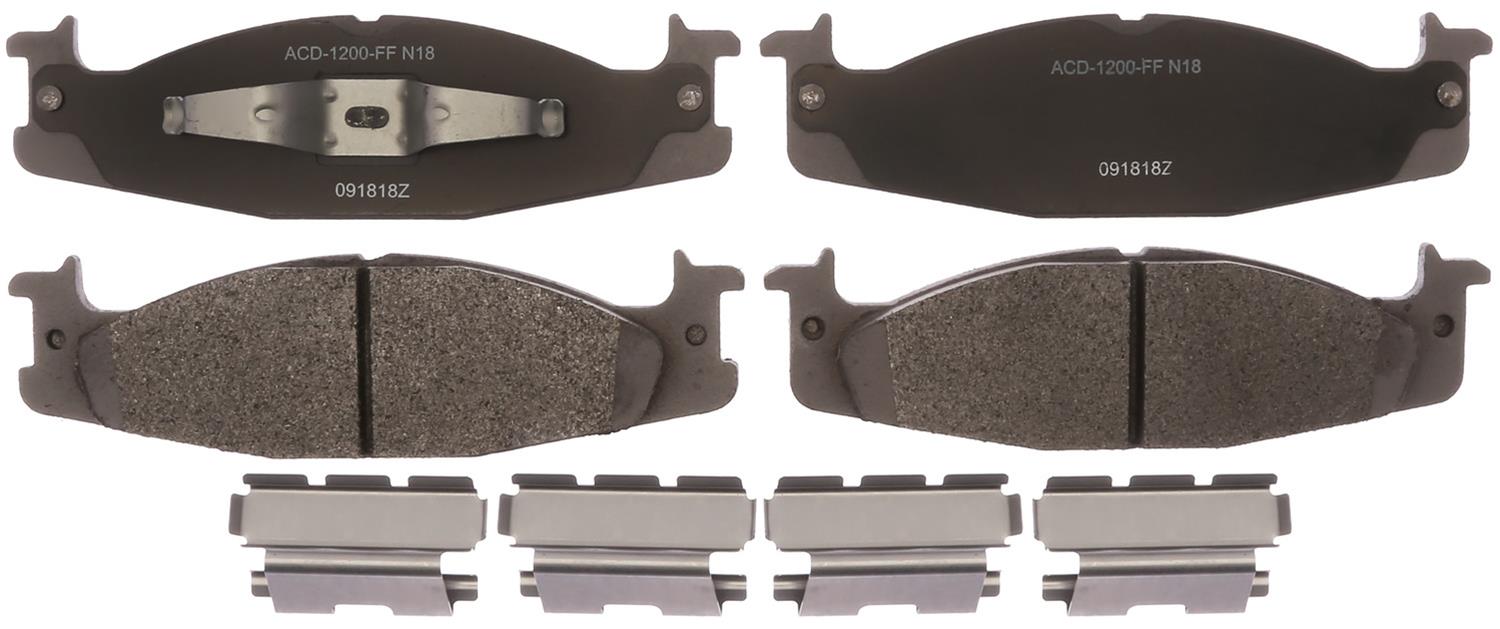 FORD ACDelco 19386929 ACDelco Silver Brake Pads | Summit Racing