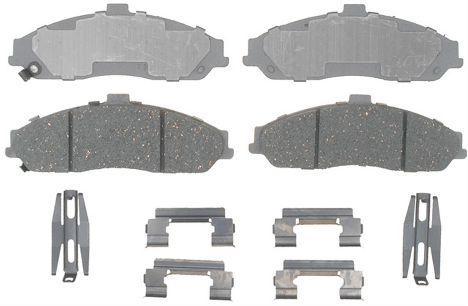 ACDelco 19286080 ACDelco Silver Brake Pads | Summit Racing 