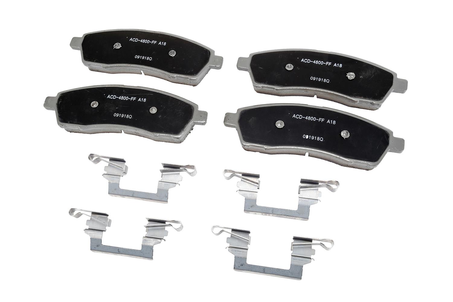 ACDelco 19386891 ACDelco Silver Brake Pads Summit Racing