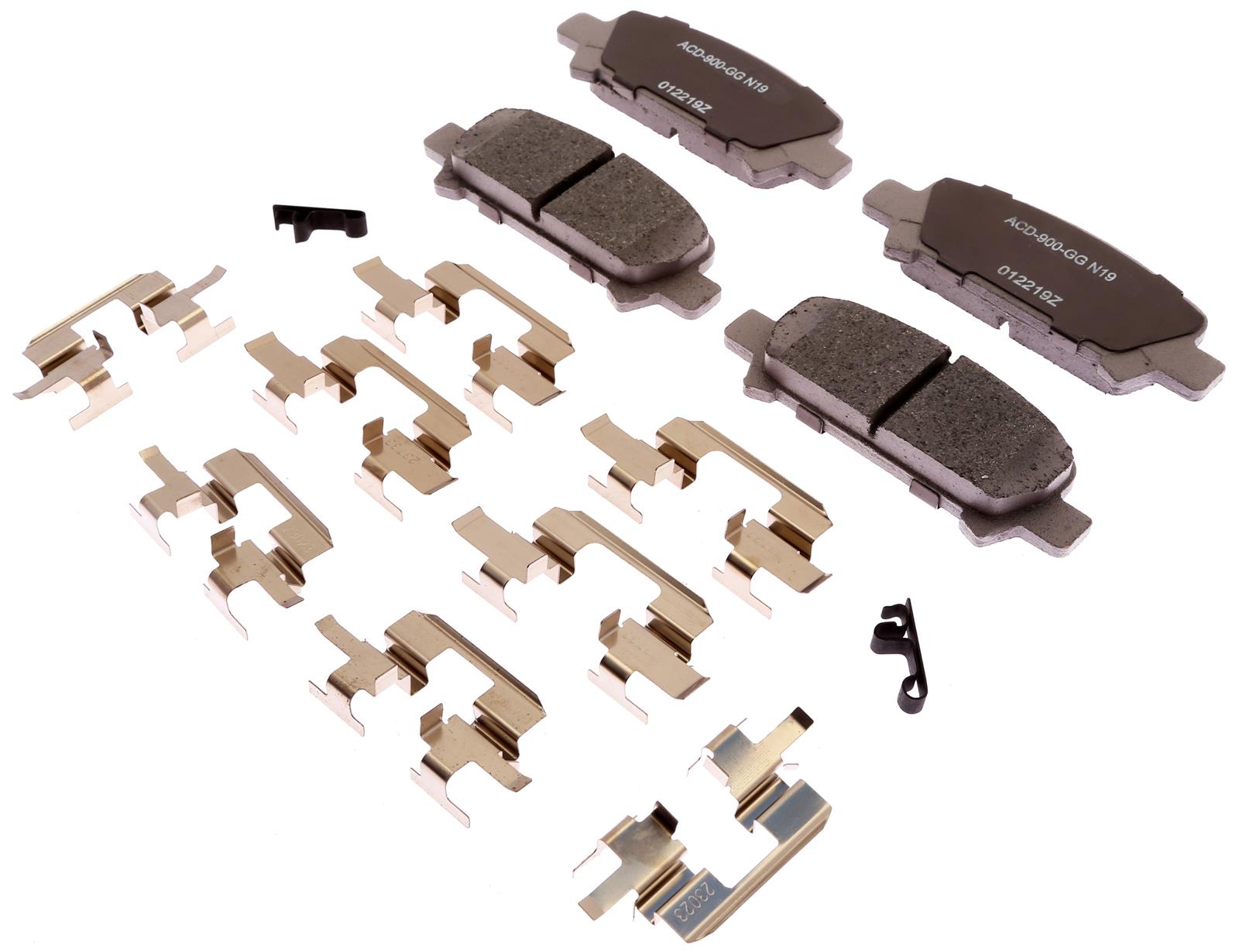 ACDelco 19387631 ACDelco Silver Brake Pads Summit Racing