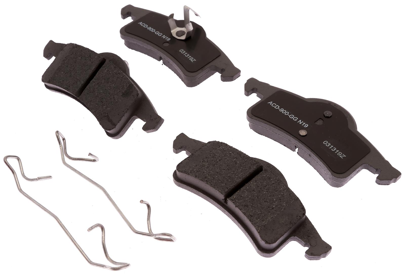 ACDelco 19387634 ACDelco Silver Brake Pads Summit Racing