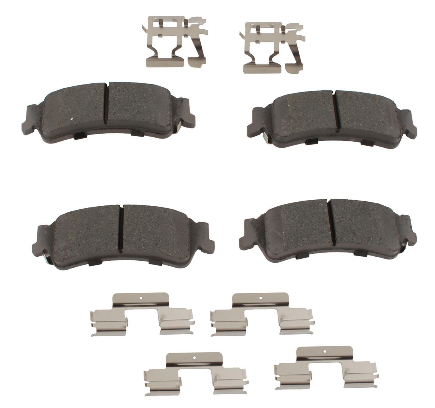 ACDelco 19387636 ACDelco Silver Brake Pads Summit Racing