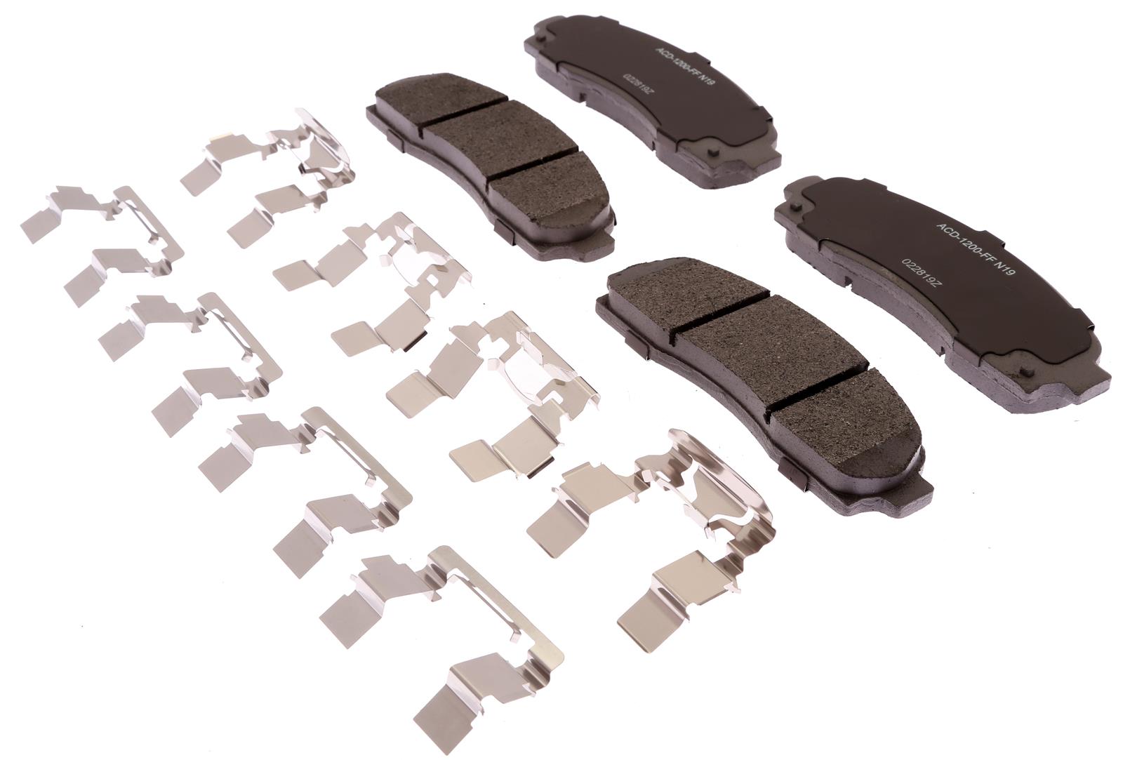 ACDelco 19387639 ACDelco Silver Brake Pads Summit Racing