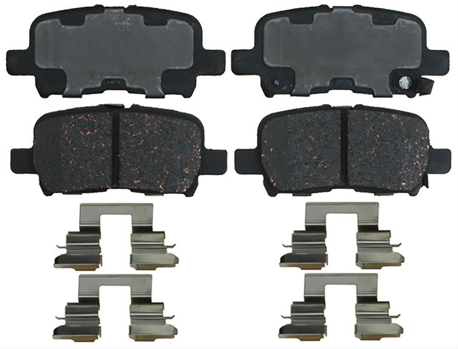 ACDelco 19313836 ACDelco Silver Brake Pads Summit Racing