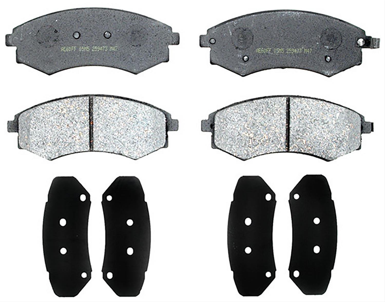 ACDelco 19313843 ACDelco Silver Brake Pads Summit Racing