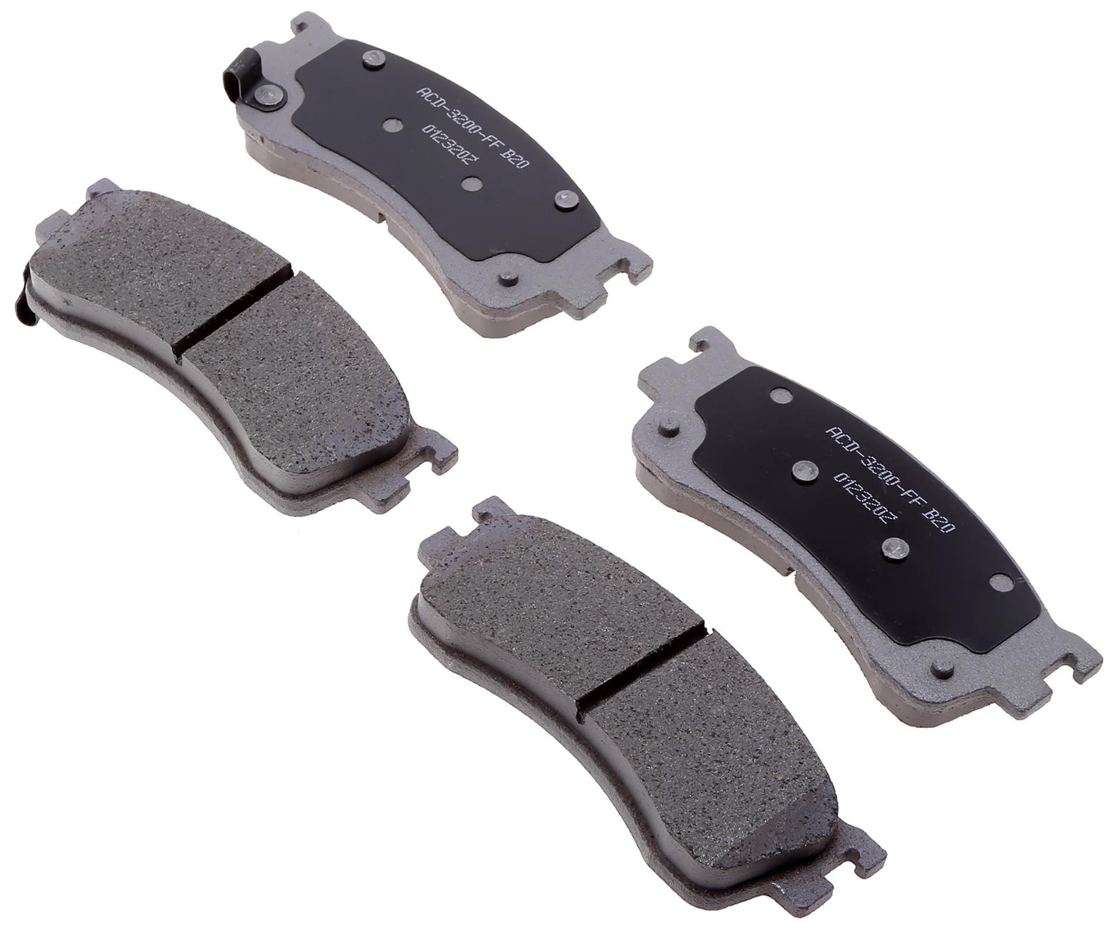 ACDelco Silver 14D1593CHF1 Ceramic Front Disc Brake Pad Set, Brake Pads - Canada